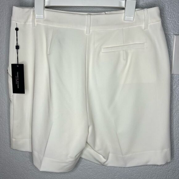 New! Tommy Hilfiger White Dress Sailor Lined Women’s Plus Size Shorts 14 - Picture 4 of 14